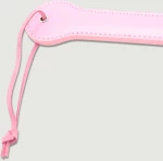 Δερμάτινο Paddle Με Ανάγλυφο PIG Leather Paddle With PIG Imprint – Ροζ