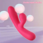 Rabbit Δονητής Από Απαλή Σιλικόνη Starter's Powerful Rosie Liquid Silicone Rabbit Vibrator - Ροζ