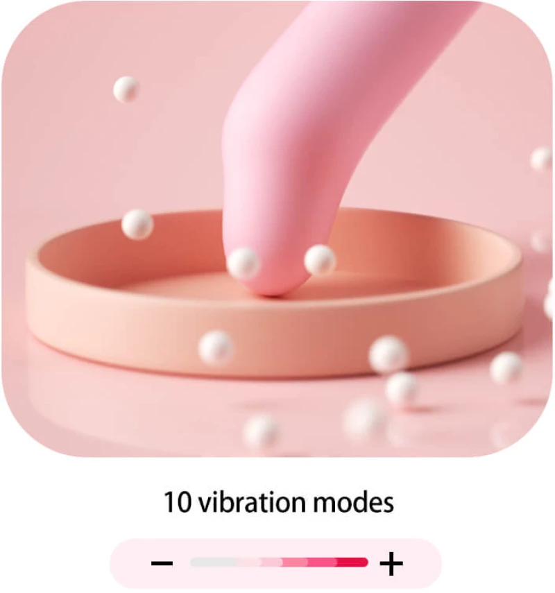 Mini Δονητής Από Απαλή Σιλικόνη Pointy Mini Liquid Silicone Vibrator - Μωβ