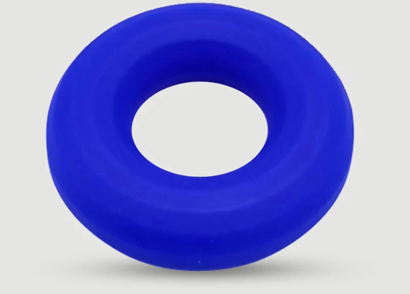 Δαχτυλίδι Πέους Από Εύκαμπτη Σιλικόνη Highway Rush Liquid Silicone Flexible Cock Ring Small 42 mm - Μπλε
