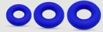 Δαχτυλίδι Πέους Από Εύκαμπτη Σιλικόνη Highway Rush Liquid Silicone Flexible Cock Ring Small 42 mm - Μπλε