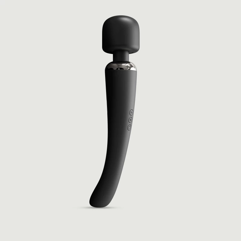 Δονητής Μασάζ Rechargeable Deluxe Megawand Vibrating Wand - Μαύρο