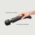 Δονητής Μασάζ Rechargeable Deluxe Megawand Vibrating Wand - Μαύρο