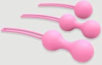 Σετ Κολπικές Μπάλες Per'Fit Silicone Kegel Ball Set - Ροζ