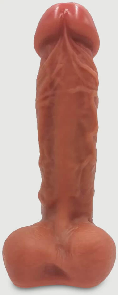 Ομοίωμα Πέους Σιλικόνης Για Sexopolis Sex Machines 18 cm Realistic Silicone Dildo For Sexopolis Sex Machines - Καφέ