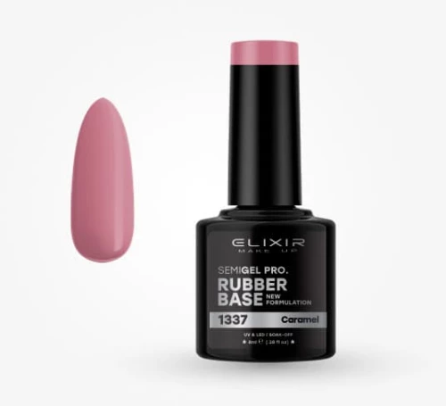 ELIXIR 1337 Rubber Base Semigel Caramel 8ml