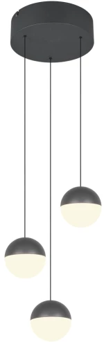 Φωτιστικό Κρεμαστό Reality Lighting -RL SENTA R33553342 Ανθρακί (Anthracite) 3000K
