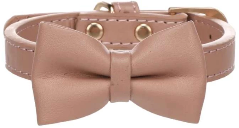 Flamingo Κολάρο Σκύλου Collar with Bow Tie Nela Pink S/M 20mm x 31-39cm