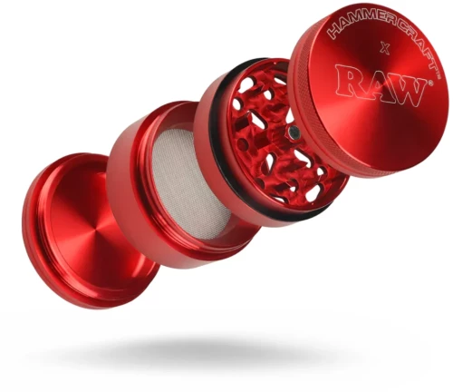 Hammercraft X Raw Grinder Red