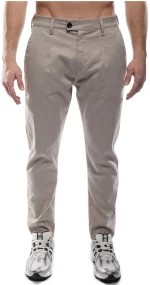 Cover Jeans ανδρικό παντελόνι chinos regular μπεζ Willy LM111-32 Beige