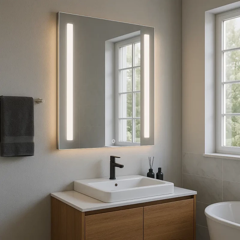 ΚΑΘΡΕΠΤΗΣ VENICE II 50x70cm LED ΜΕ TOUCH SWITCH