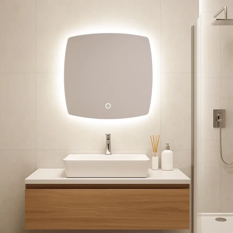 ΚΑΘΡΕΠΤΗΣ LEAF OF LIGHT LED 75x75cm LED ME TOUCH SWITCH