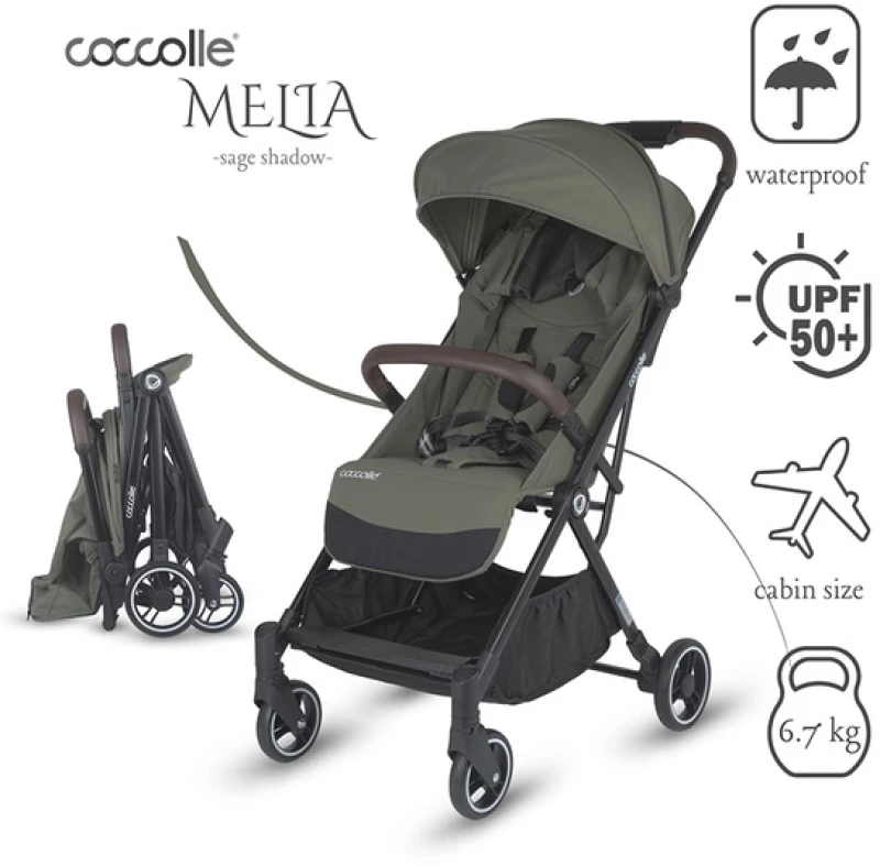 Coccolle Καρότσι Melia Sage Shadow 325032781