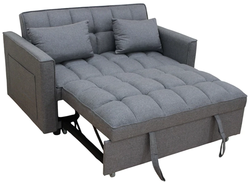 WIND GREY ΥΦΑΣΜΑ ΚΑΝΑΠΕΣ/ΚΡΕΒΑΤΙ 140X85X82εκ.