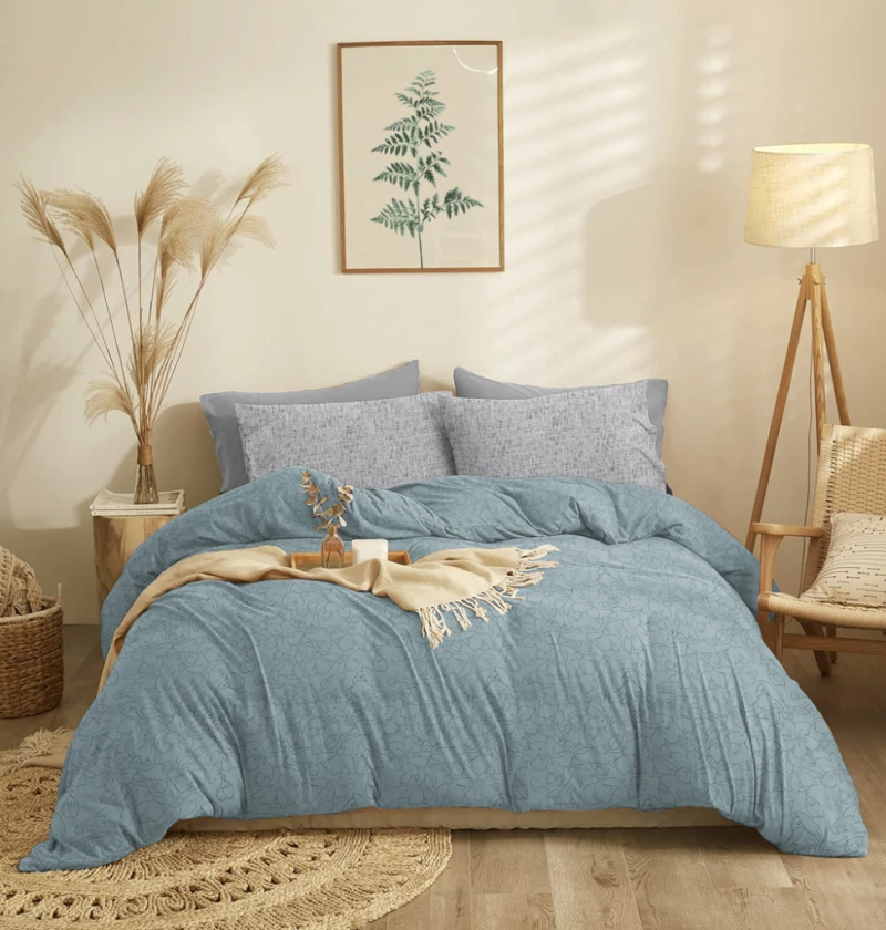 Σεντόνια Σετ Eden Pine Green - Διπλό (205x260)