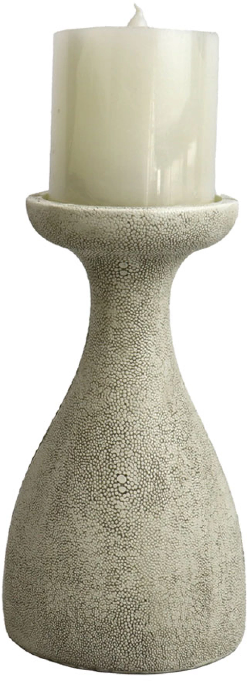 LIBERTA TERZO.I ΔΙΑΚΟΣΜΗΤΙΚΟ ΚΗΡΟΠΗΓΙΟ 12x9.5x22cm POLYRESIN STONE GREY