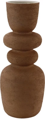 LIBERTA ZIRA ΒΑΖΟ 16.5x16.5x41cm ΚΕΡΑΜΙΚΟ TERRACOTTA