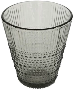 Ποτήρι νερού Bubble γκρι 27cl/9x9,6cm
