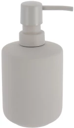 Dispenser γκρι ανοιχτό stoneware 400ml/7,8x16,3cm