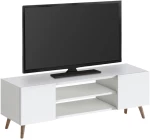 Έπιπλο τηλεόρασης Etna Megapap χρώμα λευκό 120x30x45εκ. | GP026-0106,1