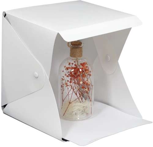 Πτυσσόμενο Φωτογραφικό Studio Box 40x40x40 cm Λευκό HT2070 BeMix
