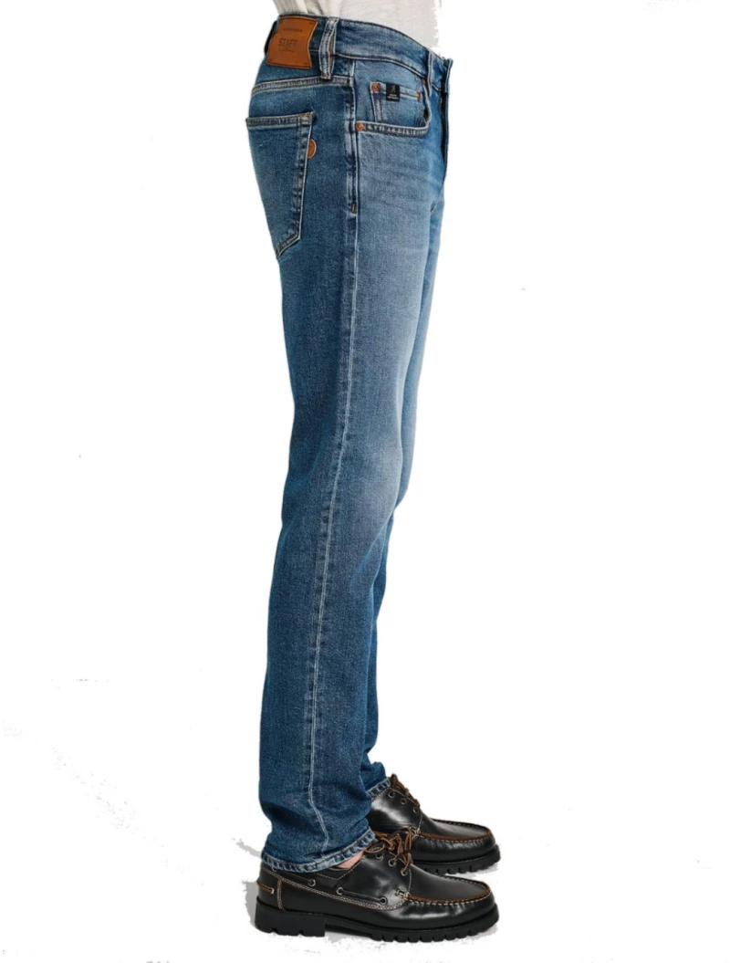 STAFF Ανδρικό Μπλέ Τζιν Παντελόνι Hardy 5-859.045.B2.055