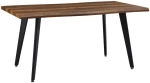 GROOVES Τραπέζι καρυδί 160x90xH75cm