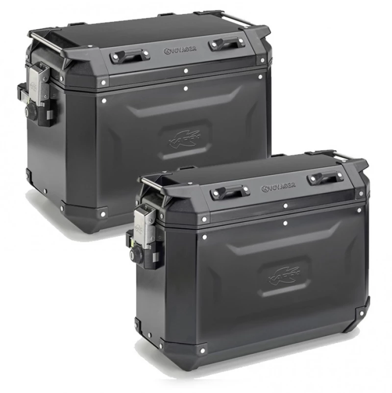 Kappa Βαλίτσες Πλαϊνές Ζεύγος KVoyager 48ltr Αριστερή - 37ltr Δεξιά KVG4837BPACK2