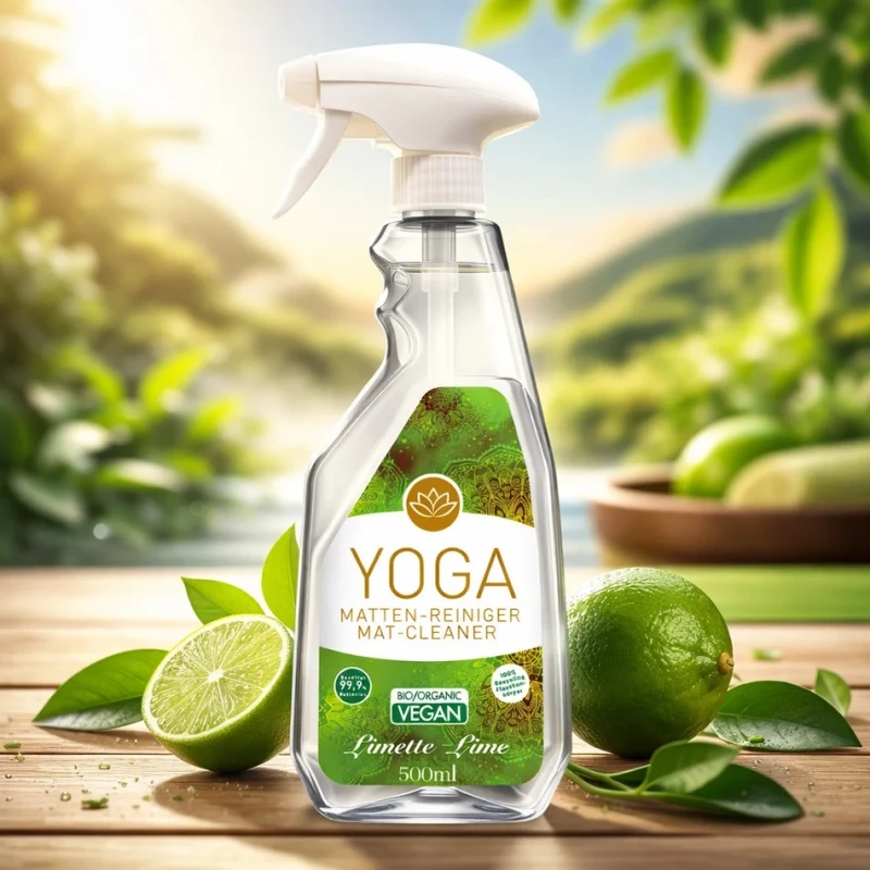 Απολυμαντικό & Καθαριστικό Σπρέι Yoga Mat Cleaner Οrganic Lime 60ml