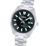Lorus RH917SX9 Ανδρικό Ρολόι Μπαταρίας Μαύρο Καντράν