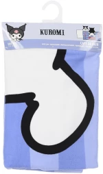Poncho κορίτσι "Kuromi" λιλά