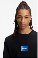 T-SHIRT HUGO Nayonix 4110-66362779, Χρώμα BLACK