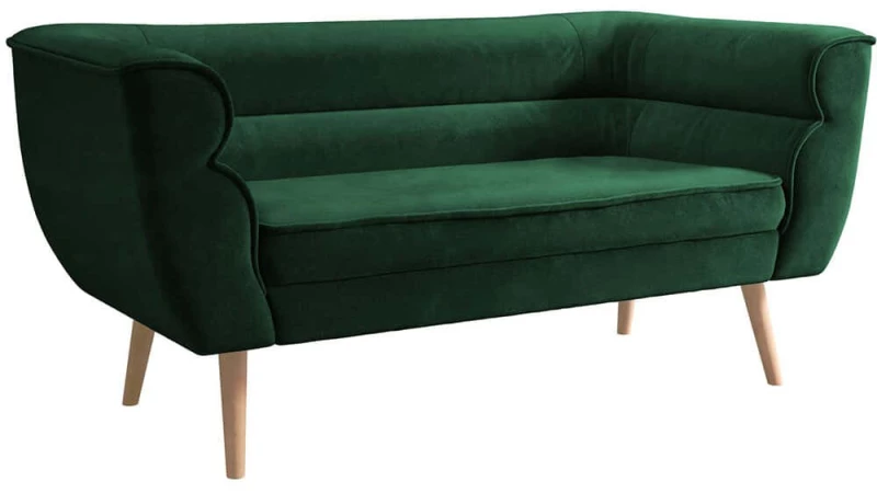 Καναπές Διθέσιος Bal 162821059 142x74x75cm Green