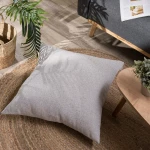 Μαξιλαροθήκη Διακοσμητική Forli 04 Light Grey Teoran 65Χ65 Βαμβάκι-Πολυέστερ