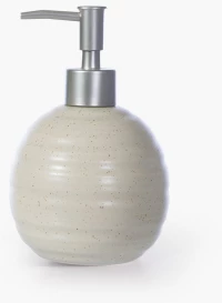 Δοχείο Κρεμοσάπουνου Create Ecru Nef-Nef Homeware Κεραμικό