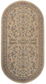 Χαλί Canvas Aubuson 225 T Beige Oval Royal Carpet 75X150cm OVAL