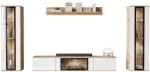 Σύνθεση Τηλεόρασης Caro 162900559 180x33x140cm Natural-White
