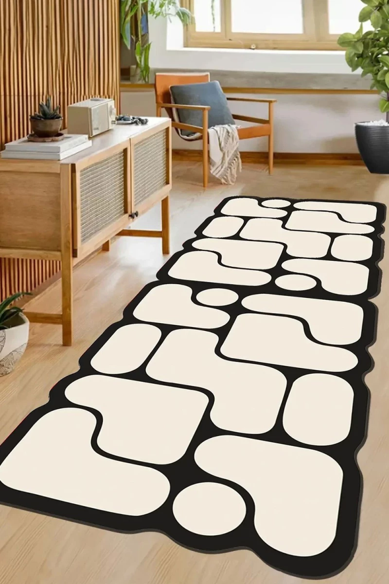Χαλί Calico 399CHL1925 Cream-Black Conceptum Hypnose 120X180cm