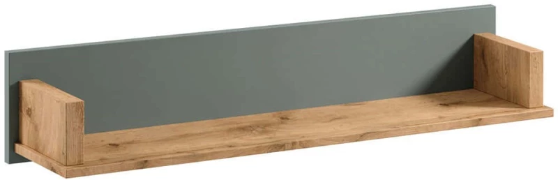 Ράφι Τοίχου Indygo 162817559 110x22x20cm Oak-Olive