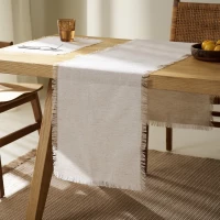 Runner Erelya 559/06 Linen Gofis Home 40x160 Λινό-Πολυέστερ