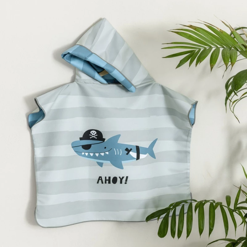 Πόντσο Θαλάσσης Ahoy Grey-Blue Nima