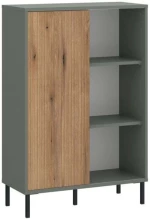Μπουφές Verdant II 162786429 75x40x105,2cm Natural-Green Μοριοσανίδα,Mdf