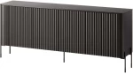 Μπουφές Vera 162896979 190x40x80cm Black Μοριοσανίδα,Mdf