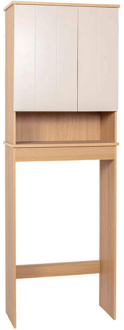 Eurocasa Έπιπλο μπάνιου ξύλινο 62x23x179 cm Eurocasa