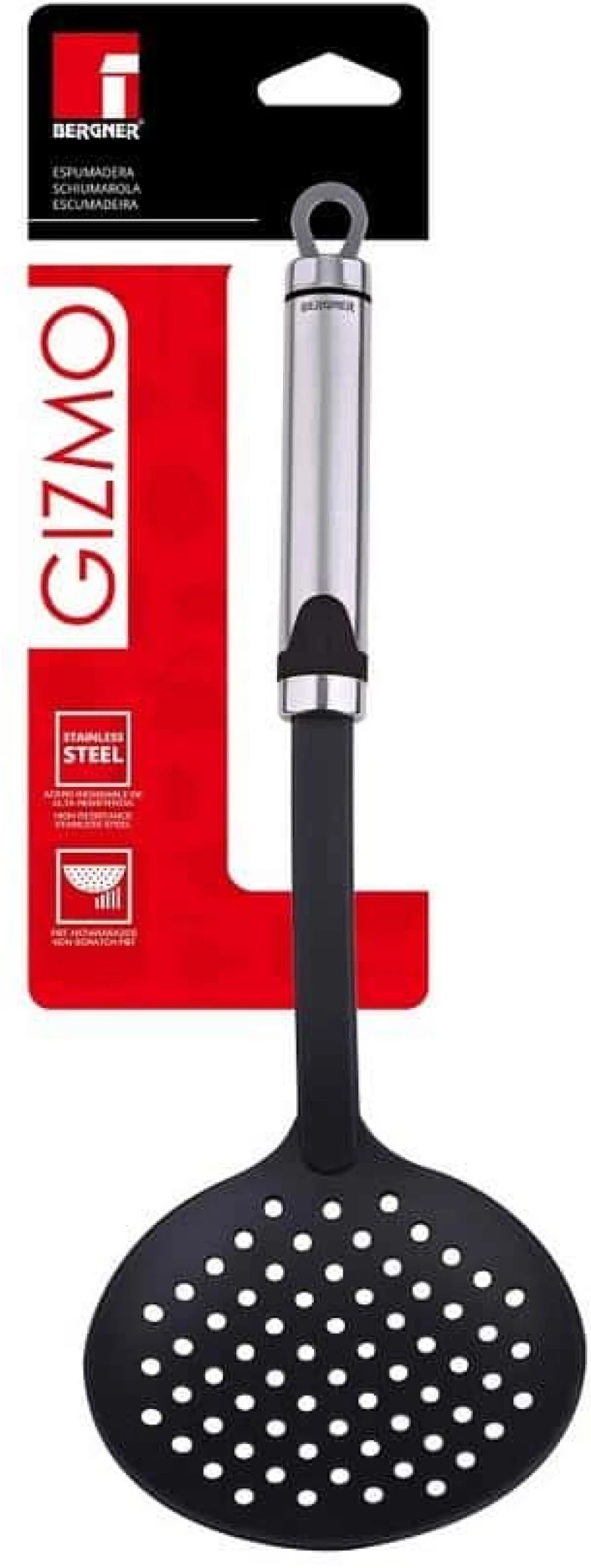 ΚΟΥΤΑΛΑ ΤΡΥΠΗΤΗ ΑΝΟΞΕΙΔΩΤΗ & NYLON 32cm BG-3062 GIZMO - BERGNER 1τμχ