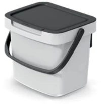 SYSTEMA Q collect ΓΚΡΙ ΠΛΑΣΤΙΚΟΣ ΚΑΔΟΣ 3LT