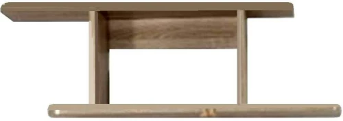 Ράφι Τοίχου 90x13x27cm Σφένδαμος 62-35365-29