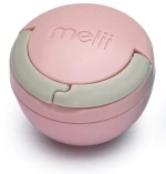 Melii Θήκη για πιπίλα Pink/Grey