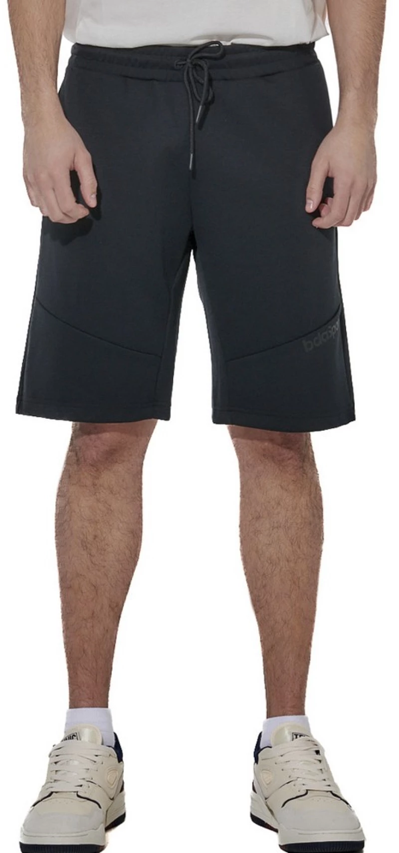 BODY ACTION MEN'S TECH TRAINING SHORTS 033632-01 033632-01-BLACK BODY ACTION Μαύρο
