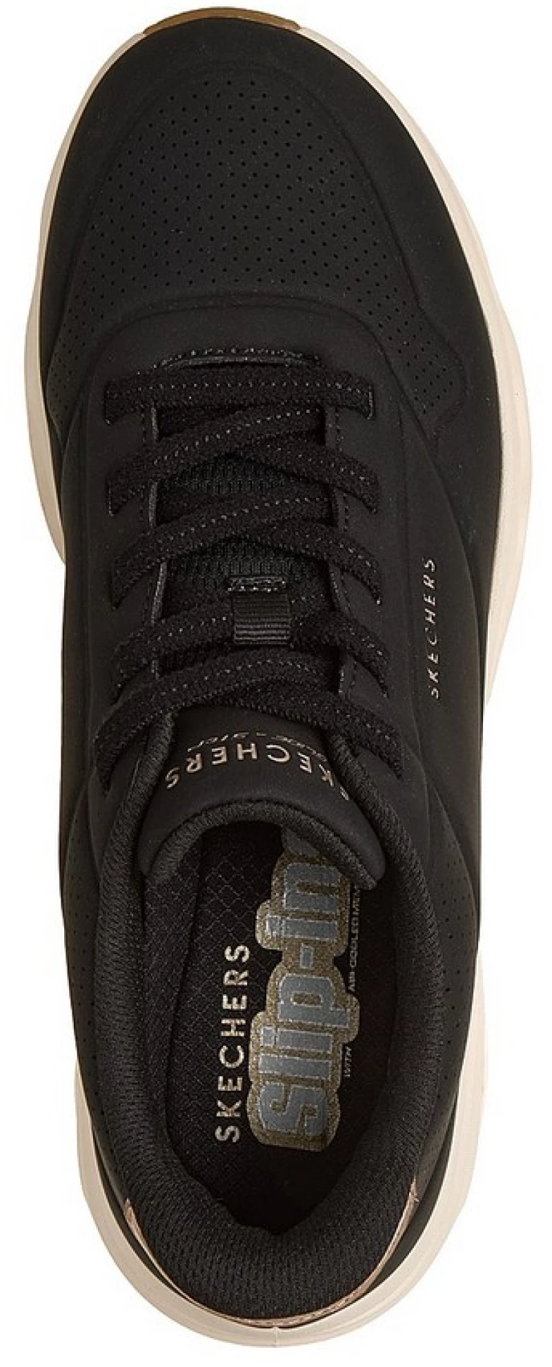 Skechers Slip-ins: UNO Glide-Step - Glide On Air 190113-BLK SKECHERS Μαύρο